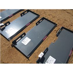 UNUSED VERSATECH QUICK TACH MOUNT PLATE 4000, FITS SKID STEER