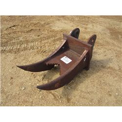 HYDRAULIC EXCAVATOR RAKE