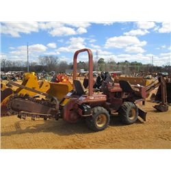 DITCH WITCH 2310 TRENCHER, S/N 3F0143, 5' BAR, BACKHOE ATTACH, PUSH BLADE