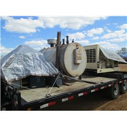 KOHLER FAST RESPONSE II GENERATOR SYSTEM, AUTO SWITCH, CONTROL PANEL, FUEL TANK