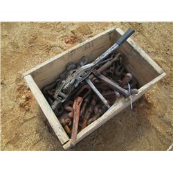 (1) LOT CHAIN BINDER