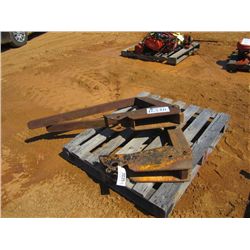 1 SET 42"" FORKS W/HINGE HEAD