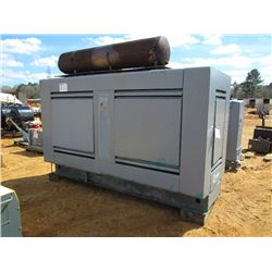 ONAN 1551DKE GENERATOR SET, S/N B80048360, CUMMINS DIESEL ENG, METER READING 1,249 HRS