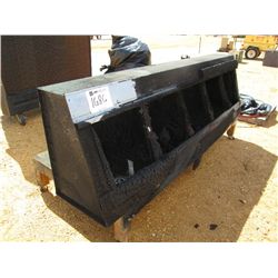 DAYTON 24" TUBEAXIAL EXHAUST FAN MTD ON 9' METAL EXHAUST BOX