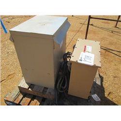1 LOT (2) ELECTRICAL TRANSFORMER
