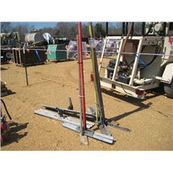 1 LOT (9) CONCRETE FLOATS