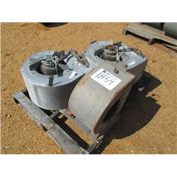 1 LOT (3) 12" ENCLOSED ELECTRIC FAN