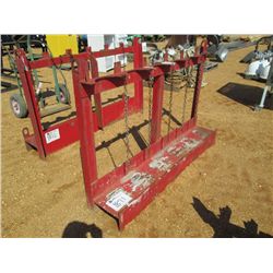 STORAGE RACK FOR OXYGEN & ACETYLENE BOTTLES