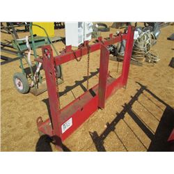 STORAGE RACK FOR OXYGEN & ACETYLENE BOTTLES