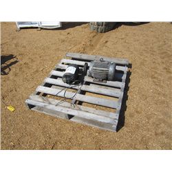 1 LOT (2) ELECTRIC MOTORS