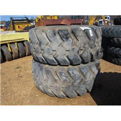 1 LOT (2) 29.5-25 TIRES