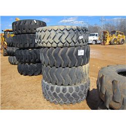 1 LOT (4) 20.5R25 TIRES