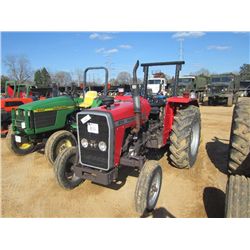 MASSEY FERGUSON 231 FARM TRACTOR, S/N 5681A26014, 3 PTH, PTO, REMOTE, ROLLBAR, 14.9R28 TIRES, METER 