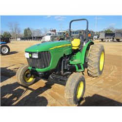 JOHN DEERE 5325 FARM TRACTOR, S/N 230478, 3 PTH, PTO, REMOTE, ROLL BAR, 16.9X30 TIRES, METER READING