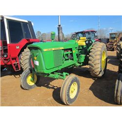 JOHN DEERE 4020 FARM TRACTOR, S/N SNT212R109874R, 3 PTH, PTO, 1 REMOTE, 6 CYL GAS ENG, 18.4-34 REAR 