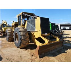 TIGERCAT 620C GRAPPLE SKIDDER, S/N 0623 (05 YR) SINGLE ARCH, WINCH, ECAB W/AIR, 30.5L-32 TIRES