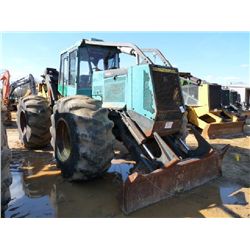 TIMBERJACK 460 GRAPPLE SKIDDER, S/N 985199, SINGLE ARCH, WINCH, ECAB W/AIR, 30.5L-32 TIRES