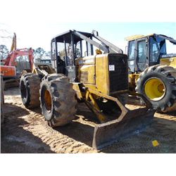 JOHN DEERE 540B GRAPPLE SKIDDER, S/N 312846, CANOPY, 28L-26 TIRES