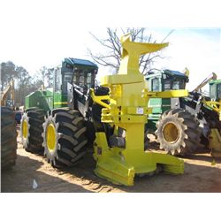 JOHN DEERE 843J FELLER BUNCHER, S/N 614582 (07 YR)SAW HEAD, ECAB W/AIR, 28L-26 TIRES, METER READING 