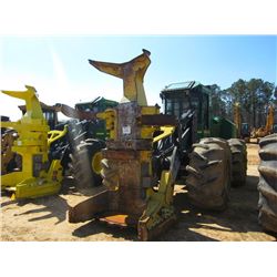 JOHN DEERE 843J FELLER BUNCHER, S/N 624901 (09 YR) FD22B SAW HEAD, ECAB W/AIR, 28L-26 TIRES, METER R