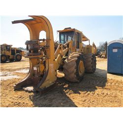 JOHN DEERE 843G FELLER BUNCHER, S/N 829869 , SAWHEAD, ECAB W/AIR, METER READING 11,701 HRS