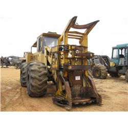 JOHN DEERE 643D FELLER BUNCHER, S/N 814803, SAWHEAD, ECAB, 28L-26 TIRES