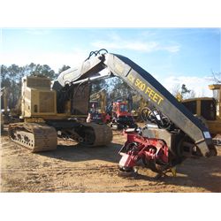 TIGERCAT H822 TRACK FELLER BUNCHER, S/N 822-30588 (05 YR) WARATAH PROCESSING SAW HEAD, ECAB W/AIR, M