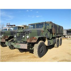 HARSCO M925A2 5 TON 6X6 CARGO TRUCK, S/N 2501432,. CUMMINS DIESEL ENG, MICHELIN 14.00R20 TIRES, ODOM