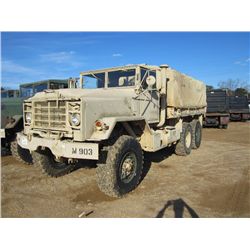 HARSCO M923A2 T/A CARGO TRUCK, S/N 23A1272, DIESEL ENG, A/T, 14.00R20 TIRES, ODOMETER READING 25,796