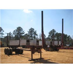 1973 SHOPBUILT POLE TRAILER, S/N, (BILL OF SALE ONLY)
