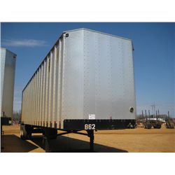 2011 ITI IWS-40 40' ALUMINUM ITI CHIP TRAILER, S/N 1Z92E402XBT199252, 11R24.5 TIRES, HALF GATE