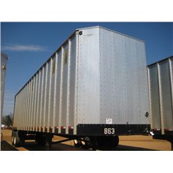 2011 ITI IWS-40' ALUMINUM ITI CHIP TRAILER, S/N 1Z92E4028BT199251 (11 YR) 11R24.5 TIRES, HALF GATE