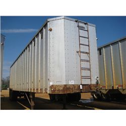 42' ALUMINUM PEERLESS CHIP TRAILER, S/N 1PLE04221RPL10917 (94 YR) 11R24.5 TIRES, HALF GATE