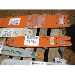 (4) CTR DELIMBER BARS