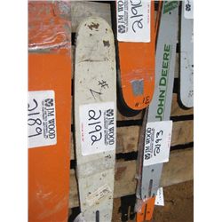 (2) CTR SAW BARS DELIMBERS