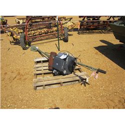 BEAVER TAIL MUD MOTOR, KOHLER PRO 27 GAS MOTOR, ELEC START