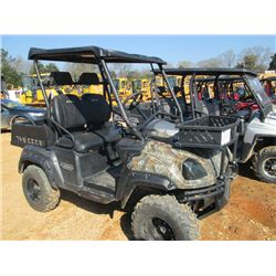 2012 STEALTH HYBRID 4X4 AVT, S/N 4S9BB2329BA122290, GAS & ELETRIC ENG, A/T, CANOPY, DUMP BED, METER 