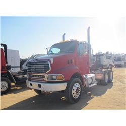 2006 STERLING LT9513 T/A TRUCK TRACTOR, S/N 2FWJAZDE16AW08778, CAT DIESEL ENG, 10 SPD TRANS, 40K REA