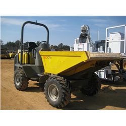 WACKER NEUSON 3001 MINI DUMP  S/N AE310249D (08 YR) DIESEL ENG  METER READING 981 HRS