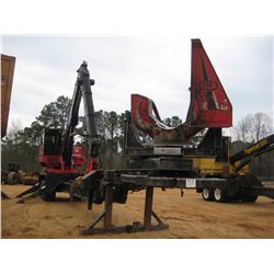PRENTICE 2384B LOG LOADER, S/N 2384PR63851, 6 CYL CUMMINS ENG, ECAB W/AIR, METER READING 8,439 HRS, 