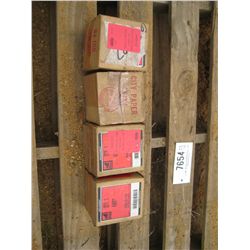 1 LOT (4 BOX) BOLT NUT & WASHER FOR ROTARY CUTTER