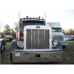 1999 PETERBILT 379 T/A TRUCK TRACTOR, S/N 1XP5DR9X2XN462196, S60 430 HP DETROIT DIESEL ENG, 18 SPD T