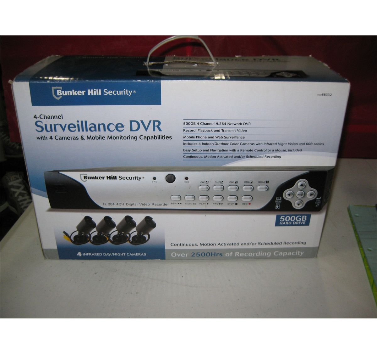 Bunker Hill Security Surveillance DVR,