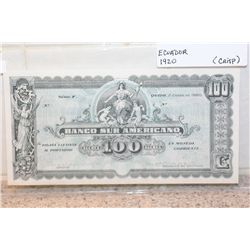 Foreign Currency Note