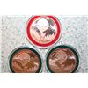 Image 1 : Lot Of (3) 1 oz. Christmas Copper Rounds