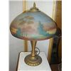 Image 1 : Reversed Painted Table Lamp