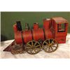 Image 1 : Estate Outstanding Folk Art Toy Train