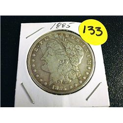 1885 Morgan Silver Dollar