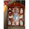 Image 1 : St. Jude Item:Doll House Shadow Box with Porcelain Doll