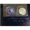 Image 2 : Mint 1971, 1972, 1973 Eisenhower Unc. Silver Dollars